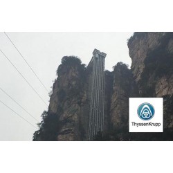 ThyssenKrupp ladder brake project (Zhangjiajie ladder)