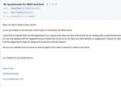 Feedback von unseren Kunden.