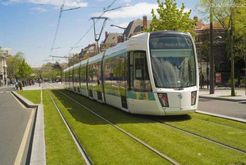 Straßenbahnprojekt in Longhua, Shenzhen.