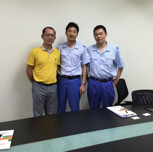 Diskussion technischer Lösungen in japanischen Unternehmen