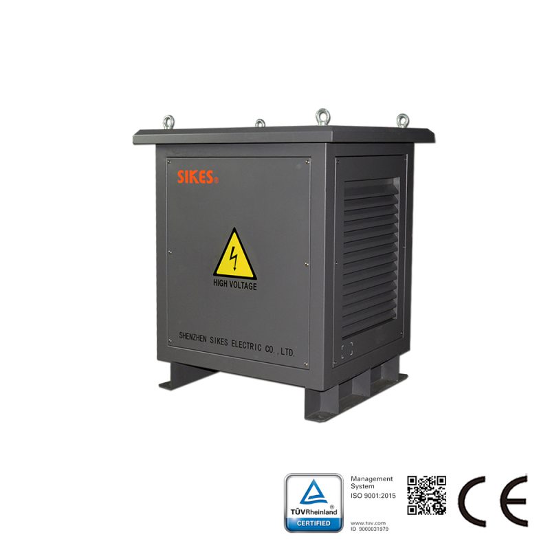 Photovoltaic isolation transformer encapsulated 55Kva for solar power or wind power transmission